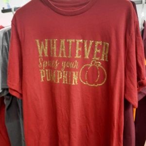 “Whatever spices your Pumpkin” custom shirt